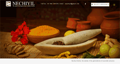 Desktop Screenshot of nechiyilayurveda.com